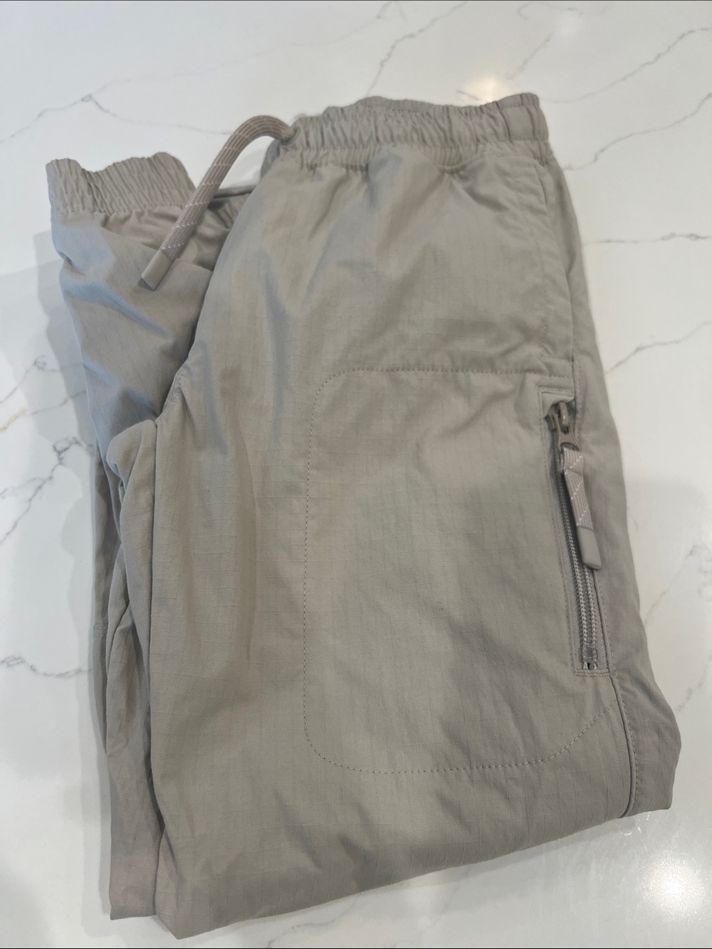 all in motion boys Khaki lined Elastic Waist Joggers-size 6/7 (new without tags)